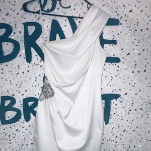 off white bridal dress